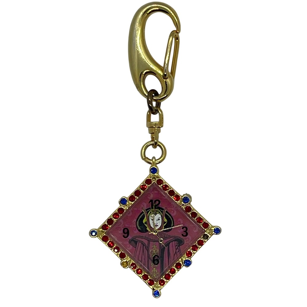 Vintage Star Wars Queen Amidala Keychain Watch Episode 1 Untested Needs Battery